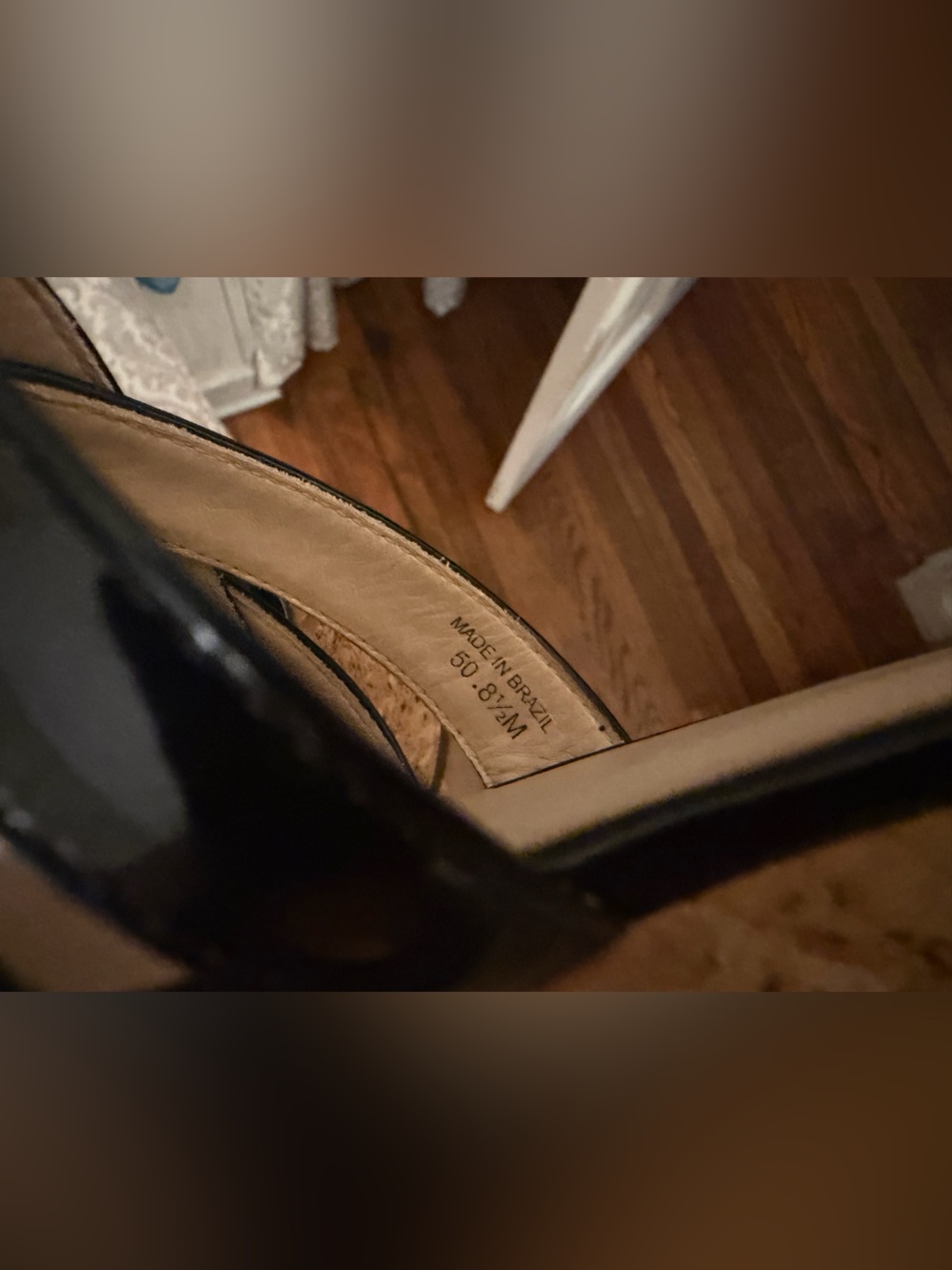 KATE SPADE Women’s Black Patent Cork Wedge slide Sandal 8.5 platform sexy! - Picture 8 of 17